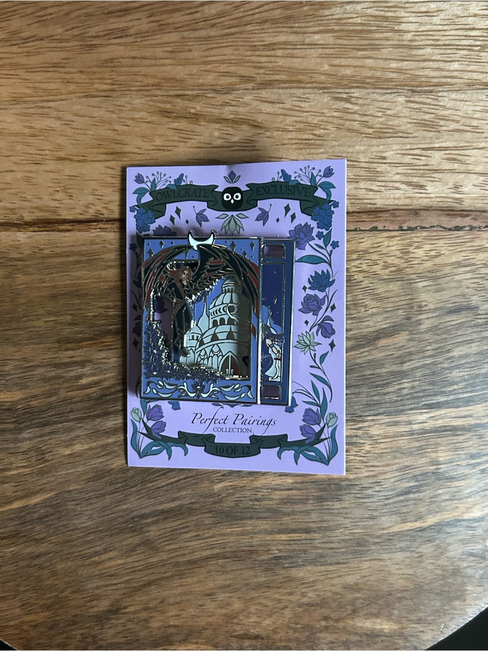 Serpent And The Wings Of Night, Perfect Pairings Pin - Owlcrate